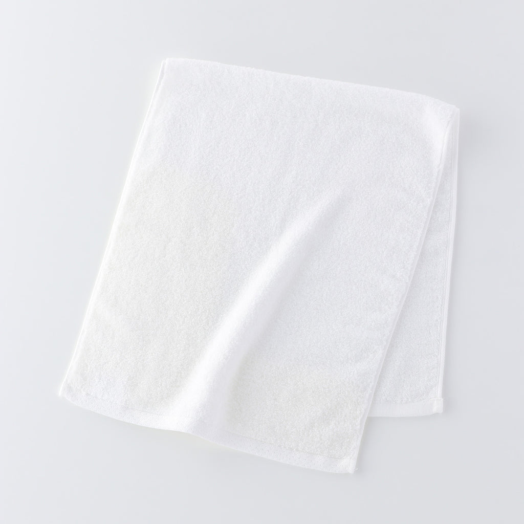Fuwafuwa Color face towel in White