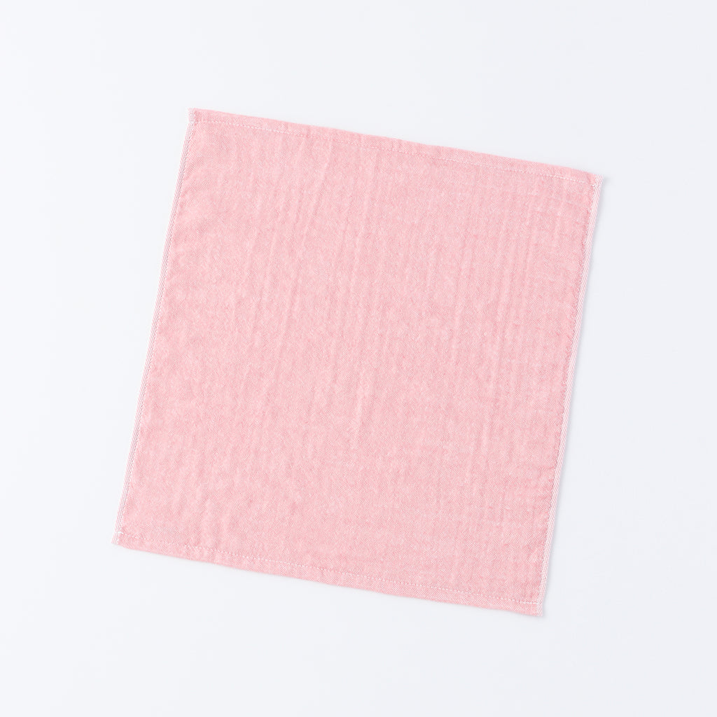 Marshmallow Puff Gauze guest towel in Pink