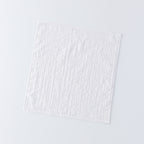 Marshmallow Puff Gauze guest towel in White