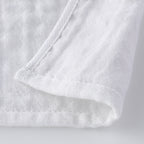 Marshmallow Puff Gauze guest towel in White
