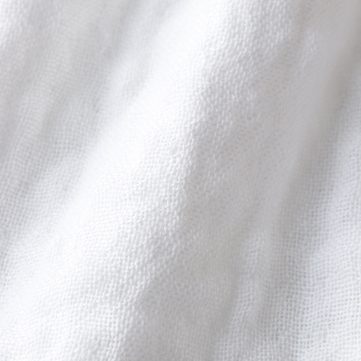 Marshmallow Puff Gauze guest towel in White