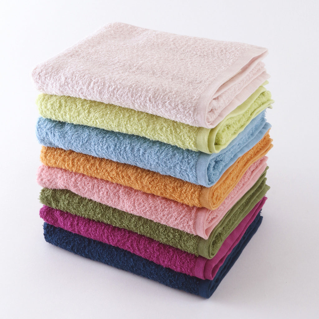 Oboro Towel Japanese Traditional Colours bath towel in Sora (Sky Blue)