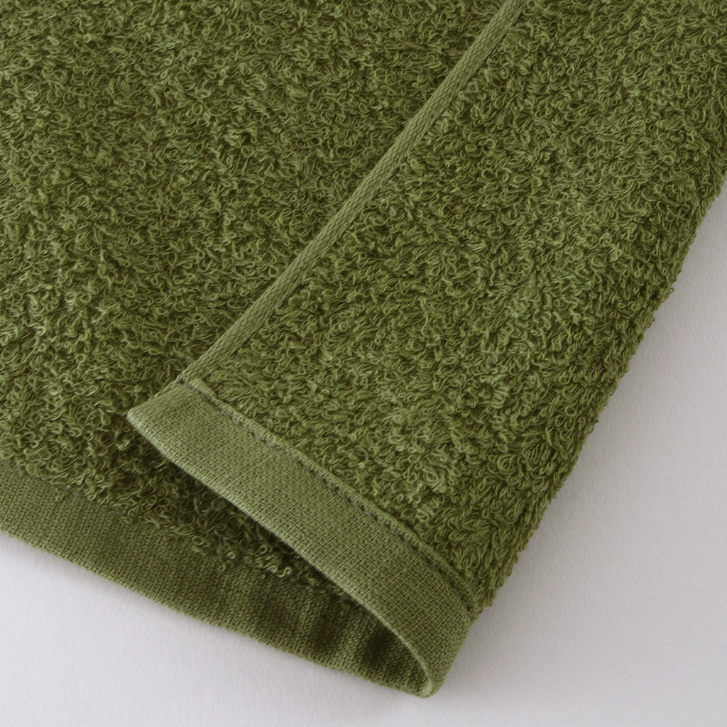 Oboro Towel Japanese Traditional Colours bath towel in Matcha (Matcha Green)
