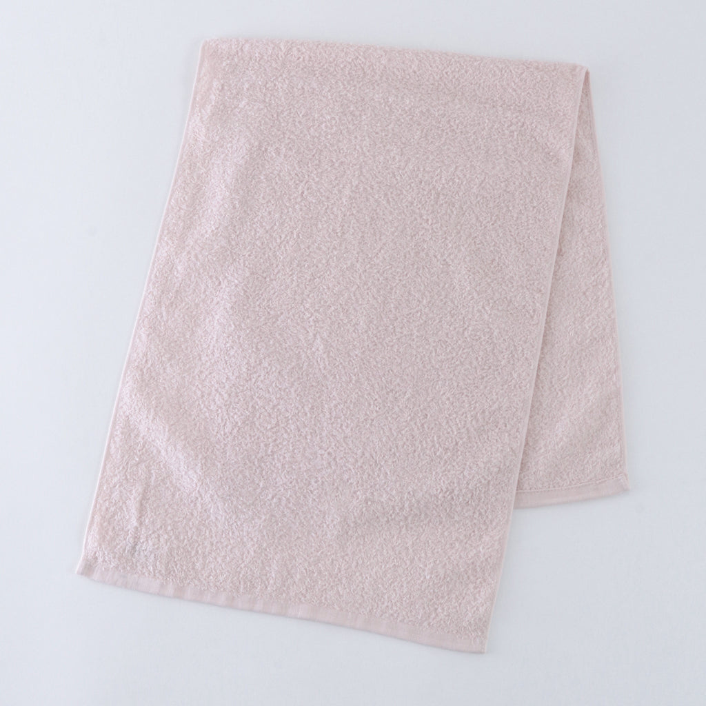 Oboro Towel Japanese Traditional Colours bath towel in Sakura (Pale Pink)