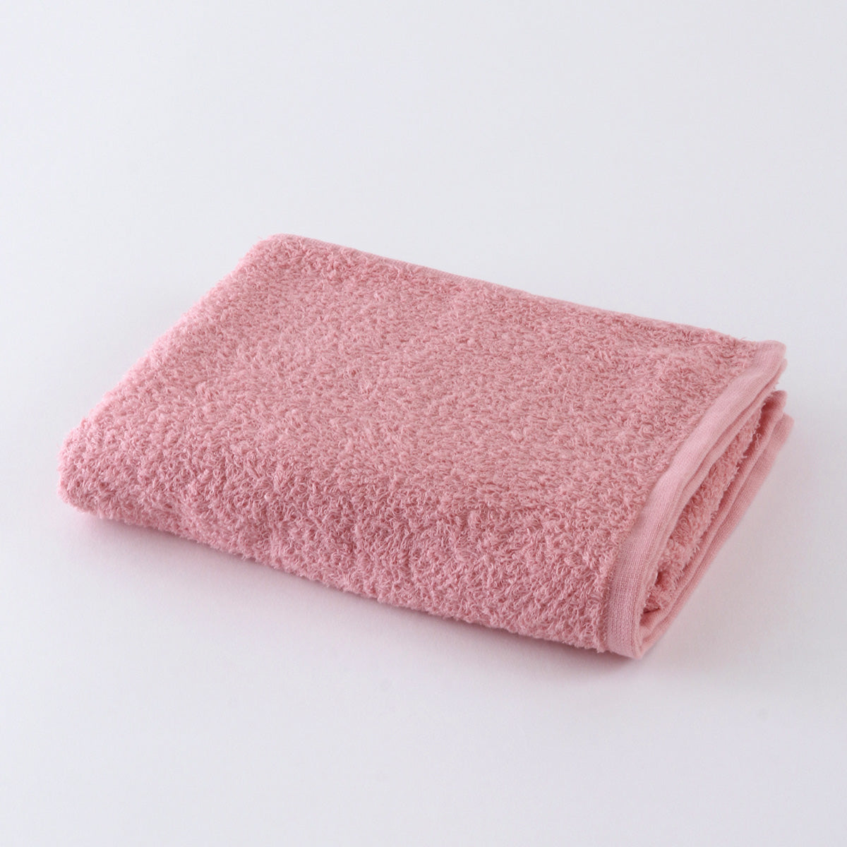 Oboro Towel Japanese Traditional Colours bath towel in Usubeni (Light Crimson)