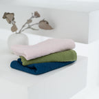 Oboro Towel Japanese Traditional Colours bath towel in Usubeni (Light Crimson)