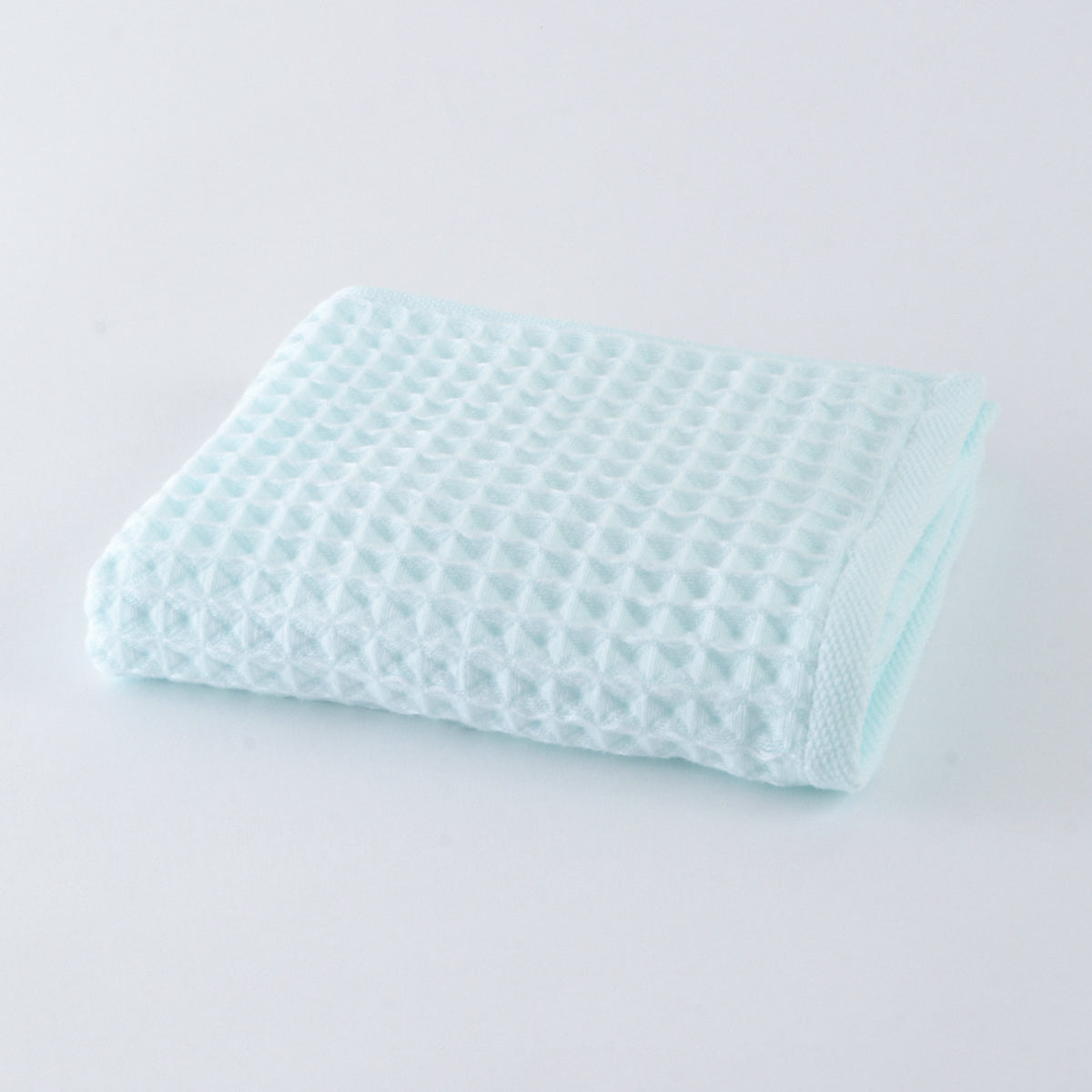 Air Waffle face towel in Blue