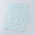 Air Waffle face towel in Blue