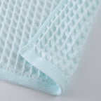 Air Waffle face towel in Blue