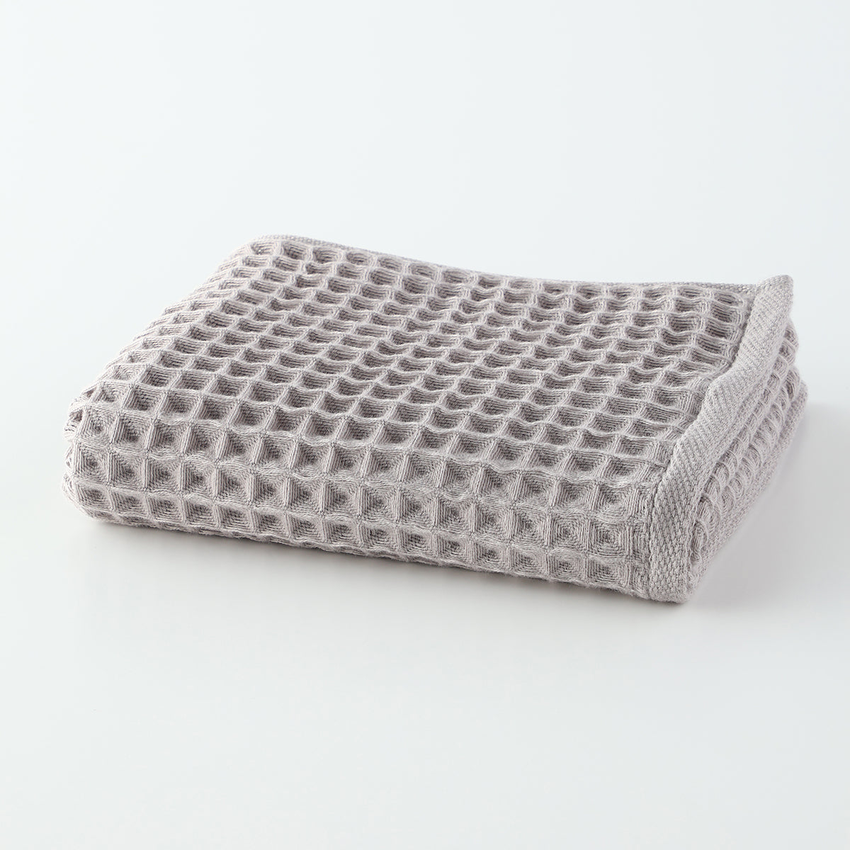 Air Waffle face towel in Grey