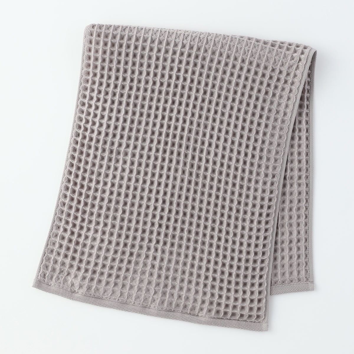 Air Waffle face towel in Grey