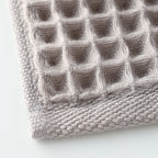 Air Waffle face towel in Grey