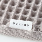 Air Waffle face towel in Grey