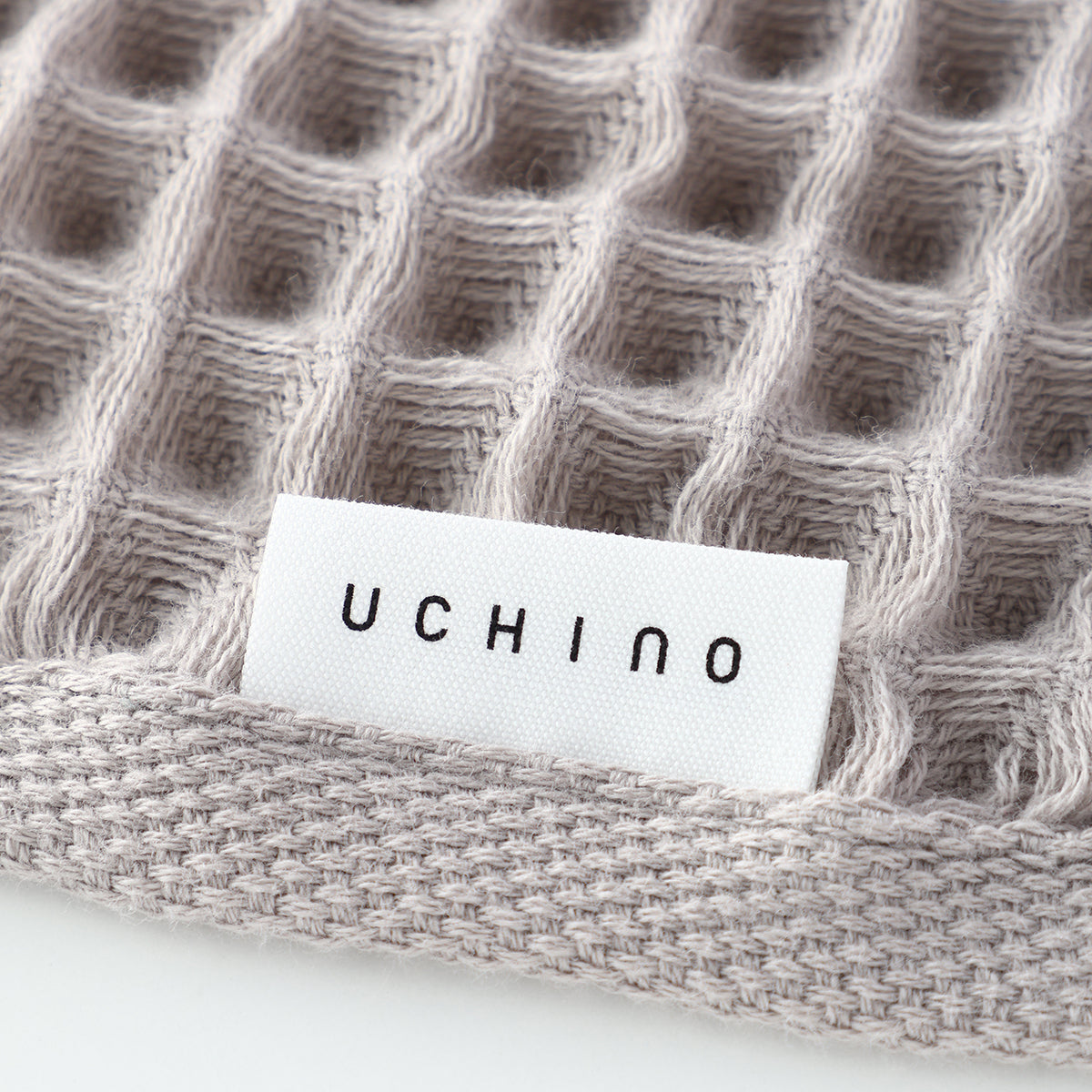Air Waffle face towel in Grey