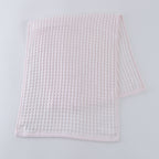 Air Waffle face towel in Pink