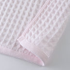 Air Waffle face towel in Pink