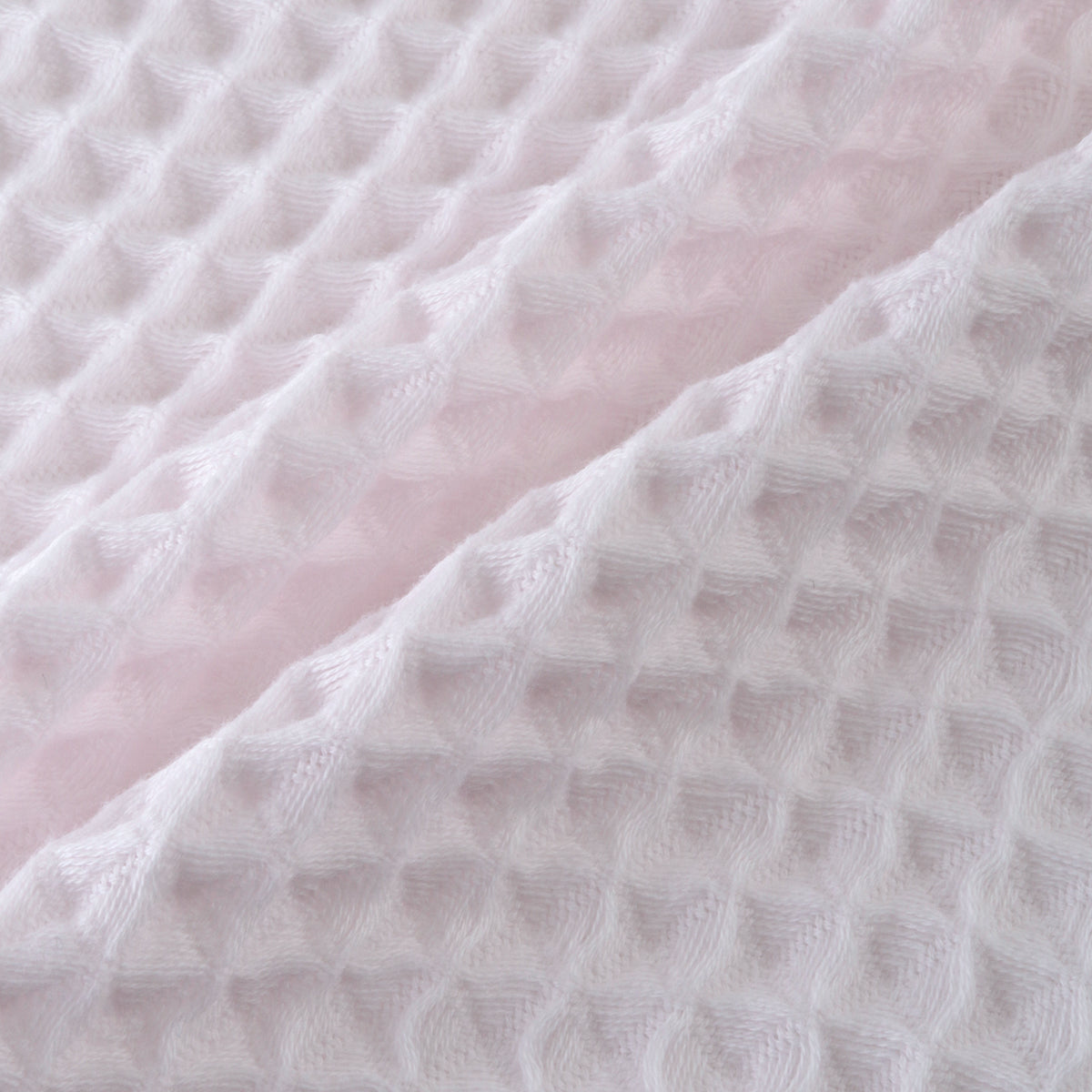 Air Waffle face towel in Pink