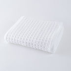 Air Waffle face towel in White