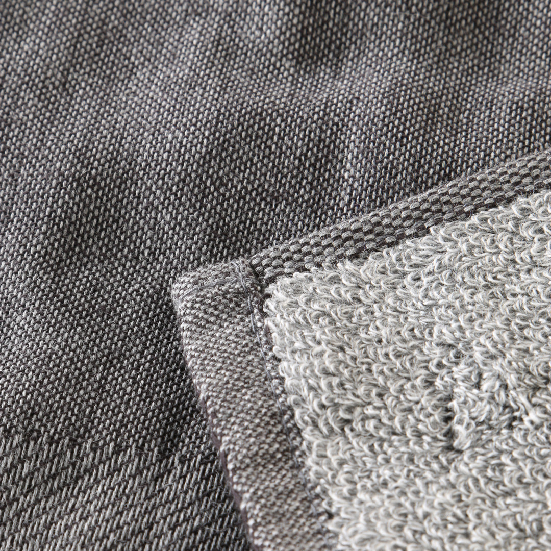 Shijima binchotan guest towel in Dark Grey