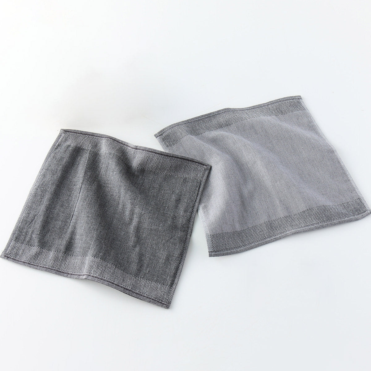 Shijima towel handkerchief in Dark Grey