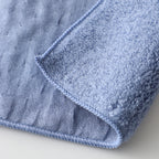 Marshmallow Gauze & Pile towel handkerchief in Blue