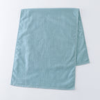 Airy Touch face towel in Blue Green