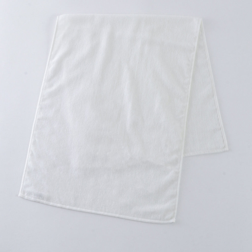 Airy Touch face towel in White