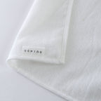 Airy Touch face towel in White