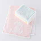 Fuwafuwa Bunny face towel in Light Blue