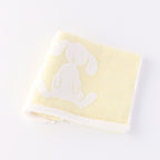 Fuwafuwa Bunny face towel in Light Yellow