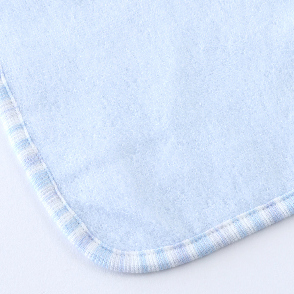 Airy Touch fluffy guest towel with loop in Blue