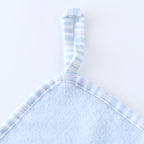 Airy Touch fluffy guest towel with loop in Blue