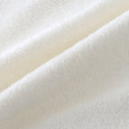 Airy Touch fluffy guest towel with loop in Ivory