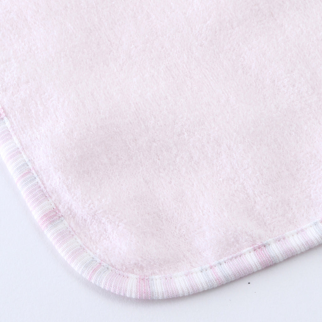 Airy Touch fluffy guest towel with loop in Pink
