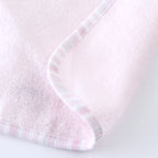 Airy Touch fluffy guest towel with loop in Pink