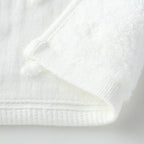 Fuwafuwa Gauze Dot face towel in White