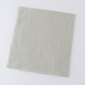Tea-dyed organic gauze guest towel in Green