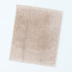 Organic Cotton guest towel in Beige