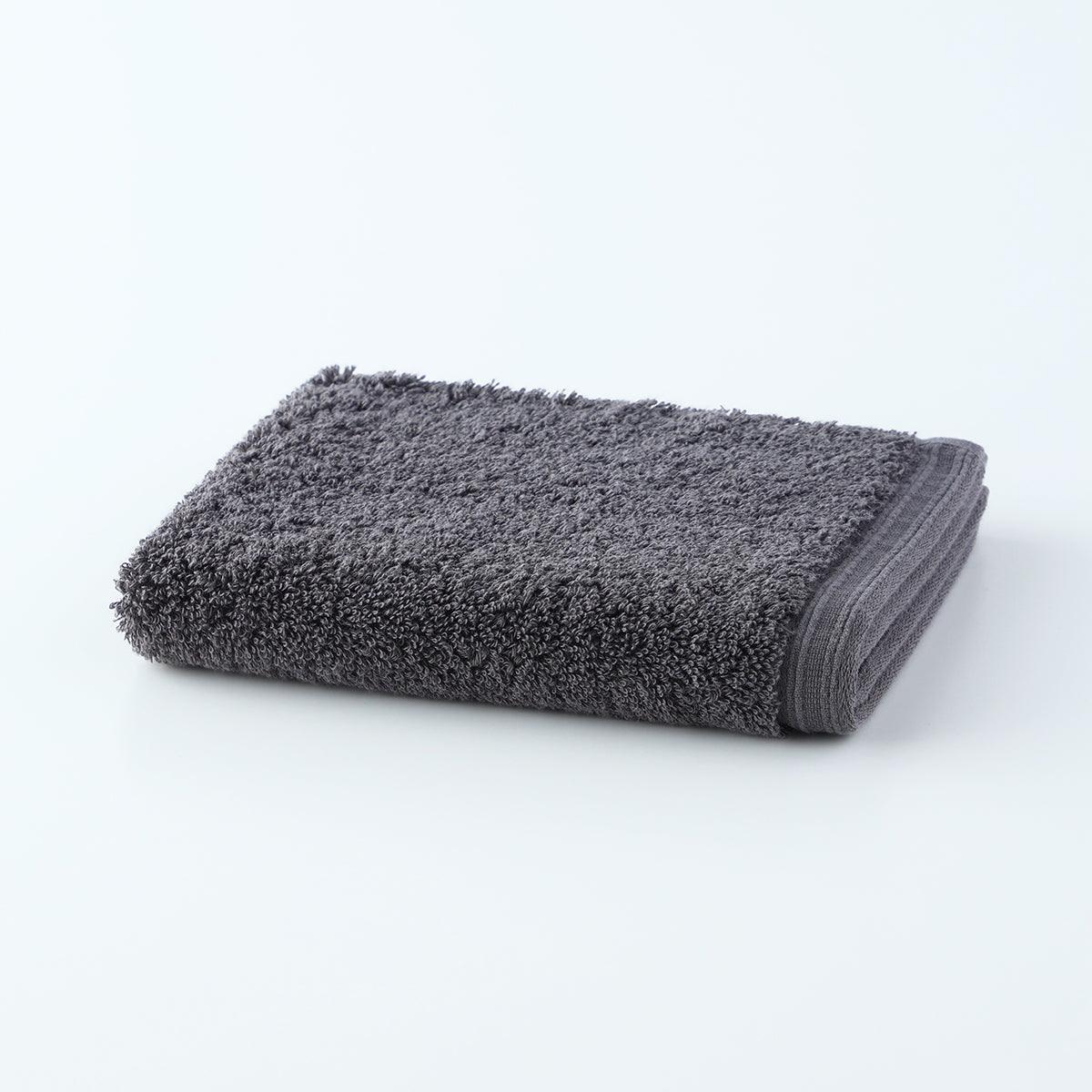 Organic Cotton guest towel in Grey