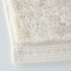 Organic Cotton guest towel in Ivory