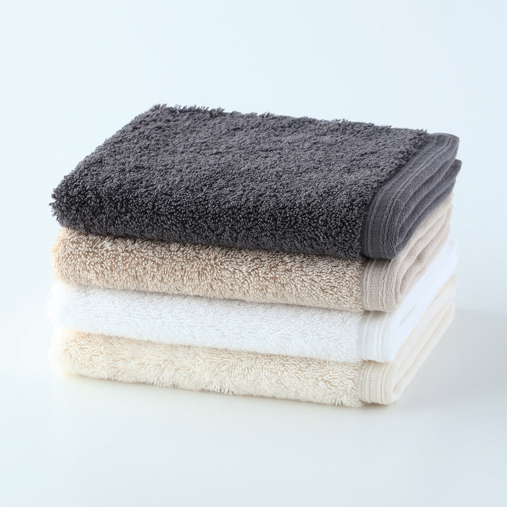 Organic Cotton guest towel in Ivory