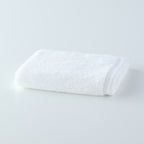 Organic Cotton guest towel in White
