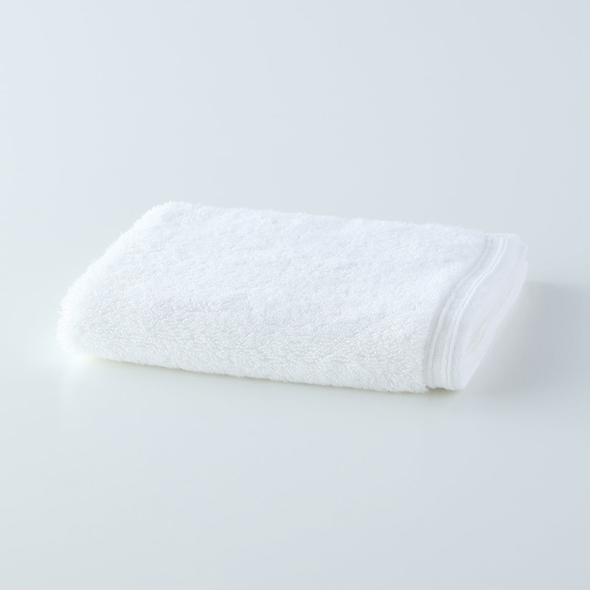 Organic Cotton guest towel in White