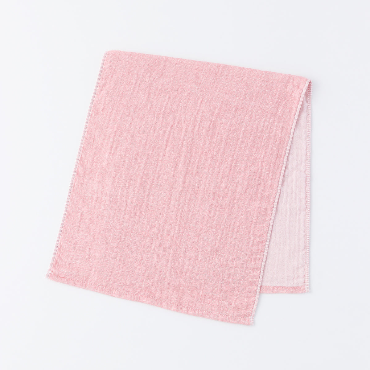 Marshmallow Puff Gauze face towel in Pink