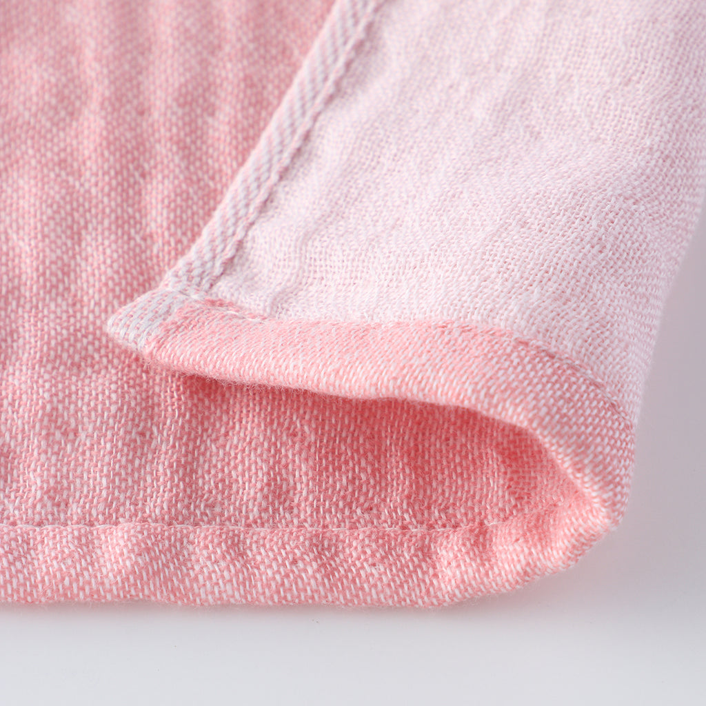 Marshmallow Puff Gauze face towel in Pink