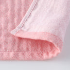 Marshmallow Puff Gauze face towel in Pink
