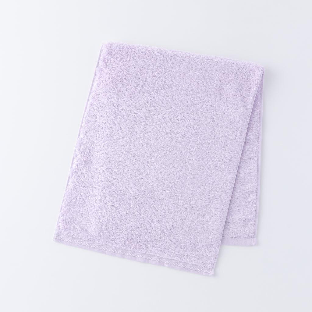Super Marshmallow face towel in Violet