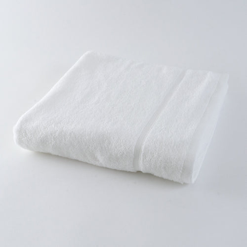 Quick Dry Tint bath towel in White