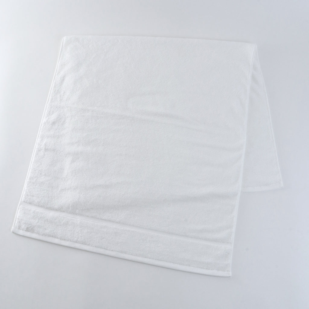 Quick Dry Tint bath towel in White