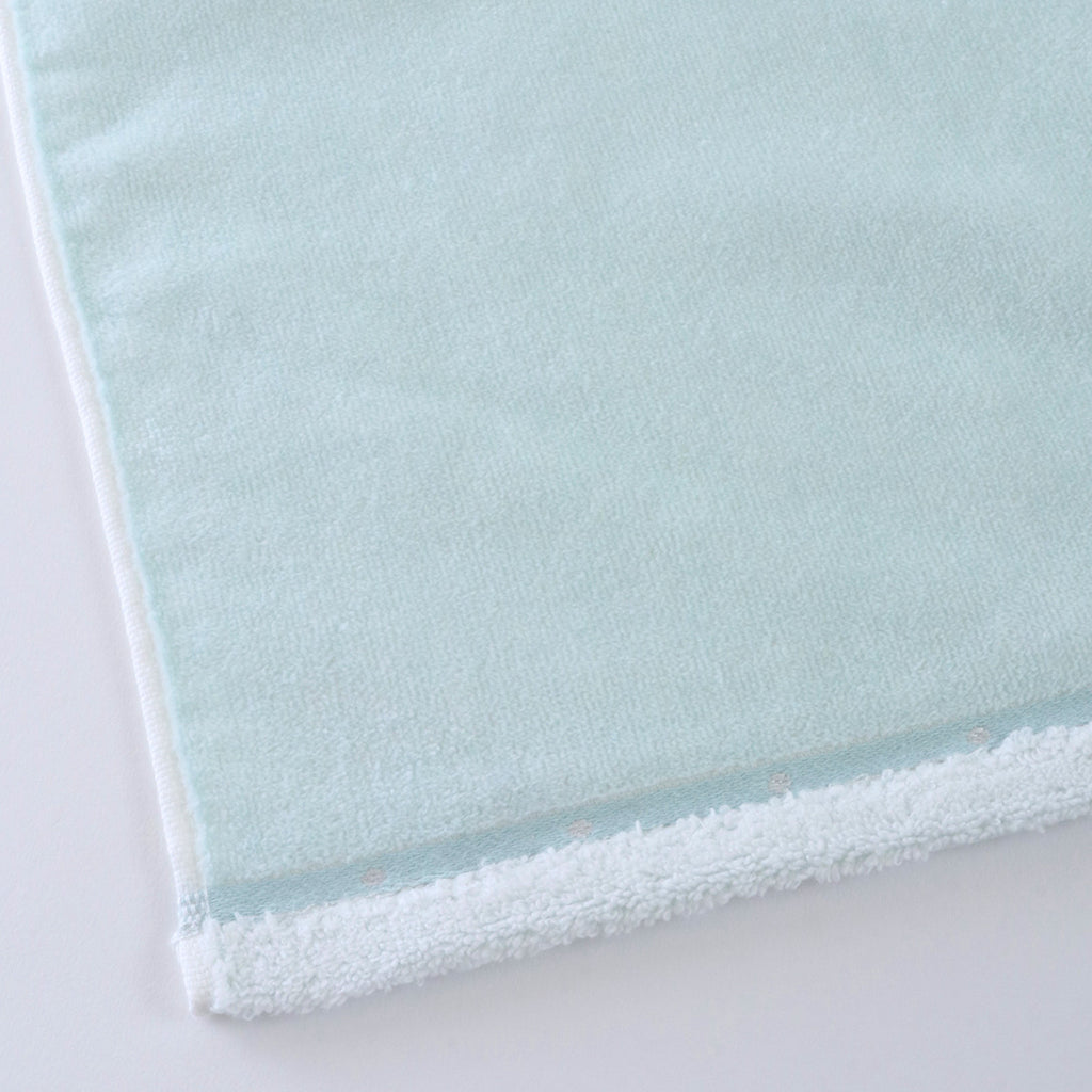 Fuwafuwa Bunny baby bath towel in Light Blue